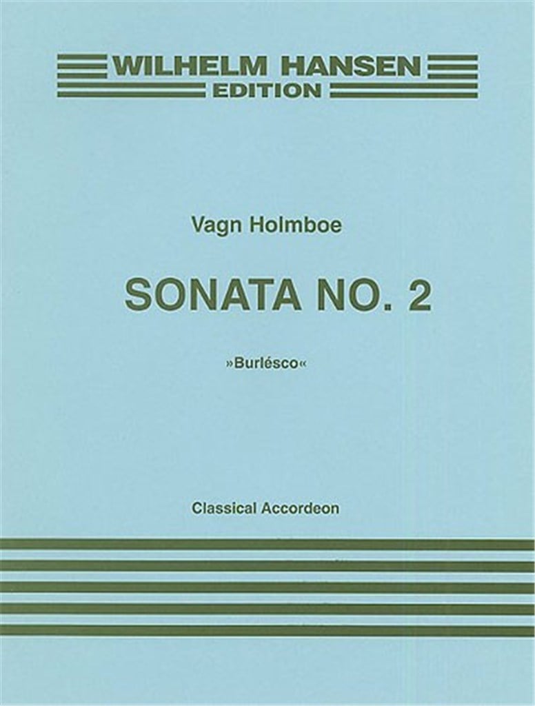 Sonata No. 2 For Classical Accordeon Op. 179a
