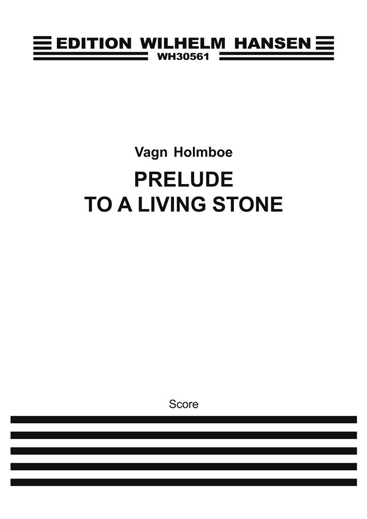 Prelude To A Living Stone