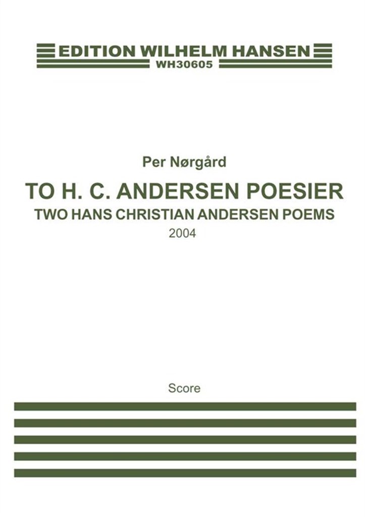 To H.C. Andersen Poesier