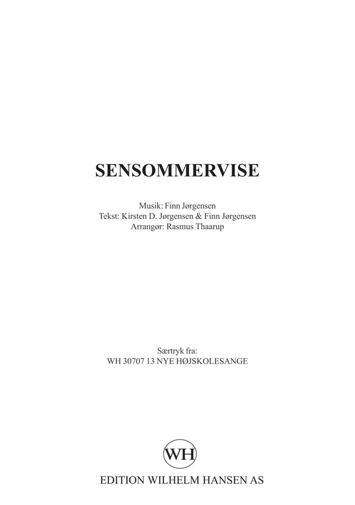 Sensommervise