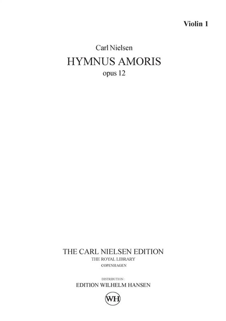 Hymnus Amoris Op. 12