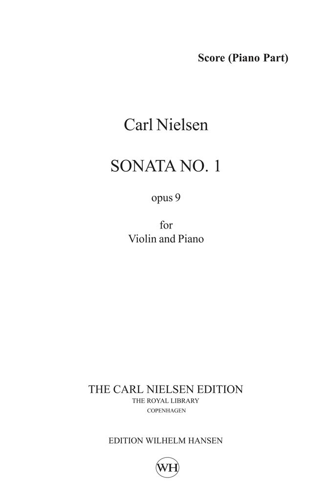 Sonata No. 1 Op. 9