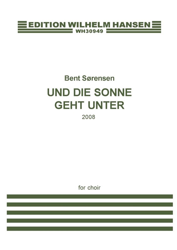 Und Die Sonne Geht Unter