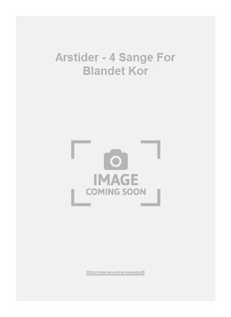 Arstider - 4 Sange For Blandet Kor