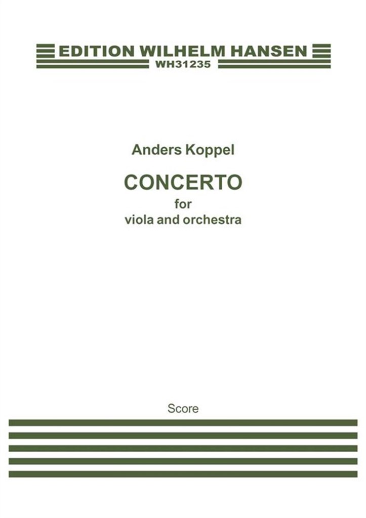 Concerto for Viola and Orchestra