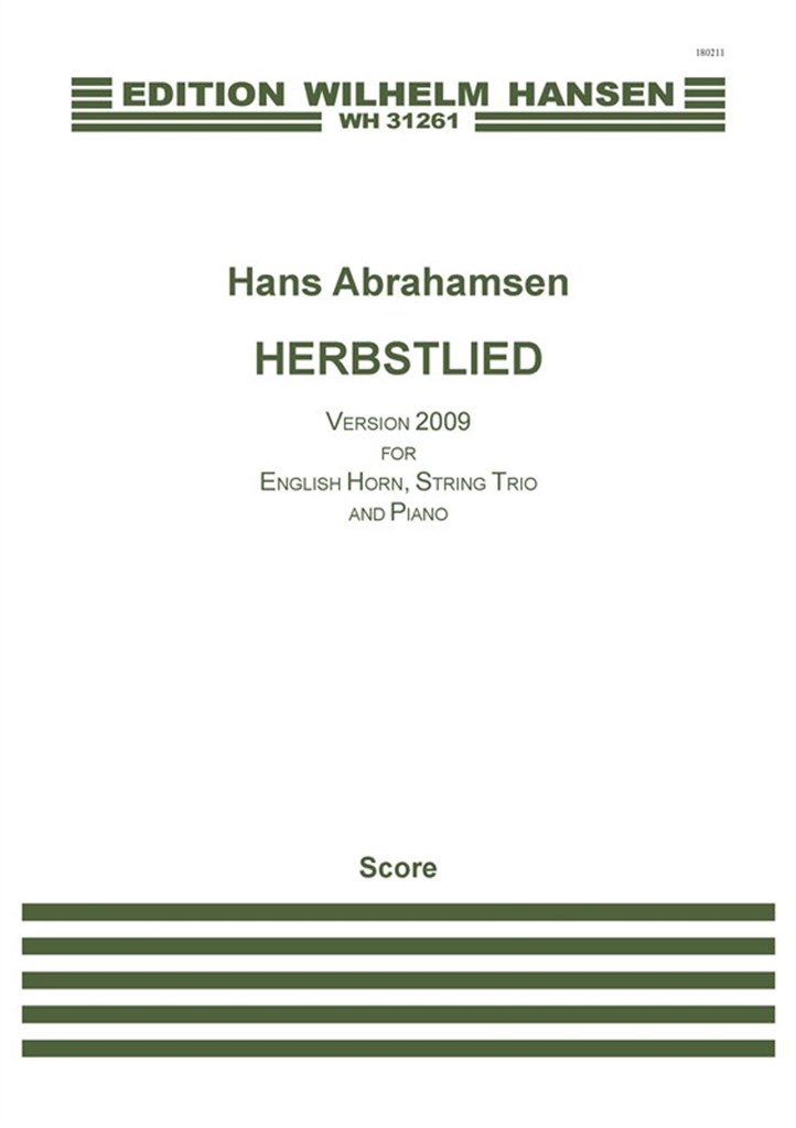 Herbstlied - Version 2009