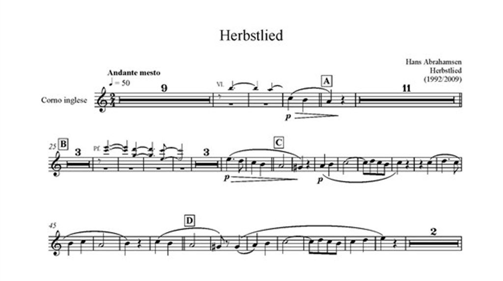 Herbstlied - Version 2009