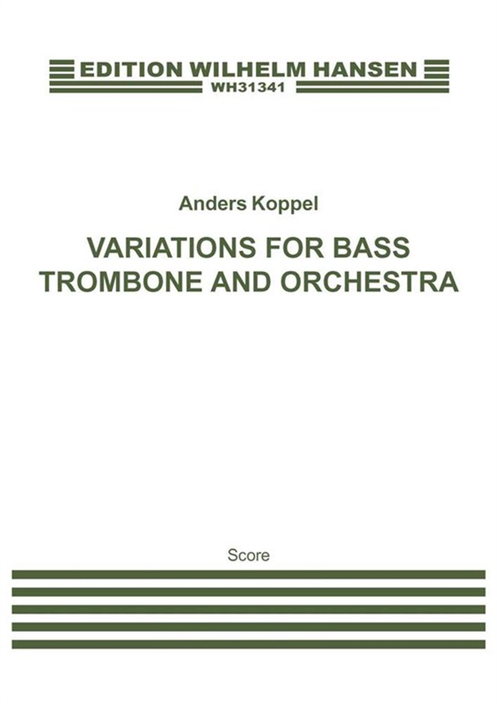 Variations For Bass Trombone and Orchestra
