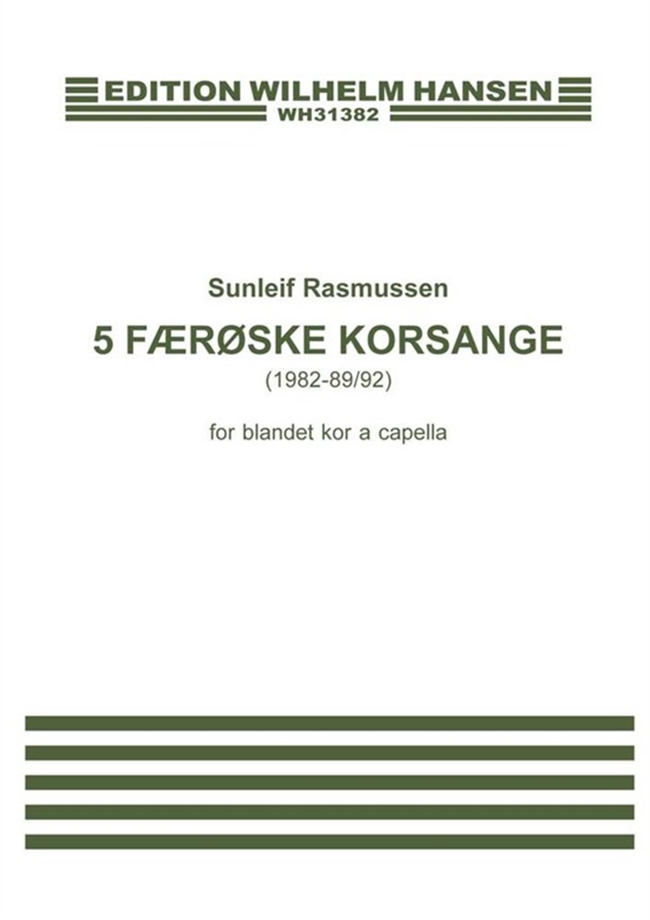 5 Færøske Korsange