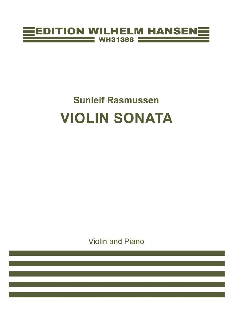Sunleif Rasmussen Violin Sonata