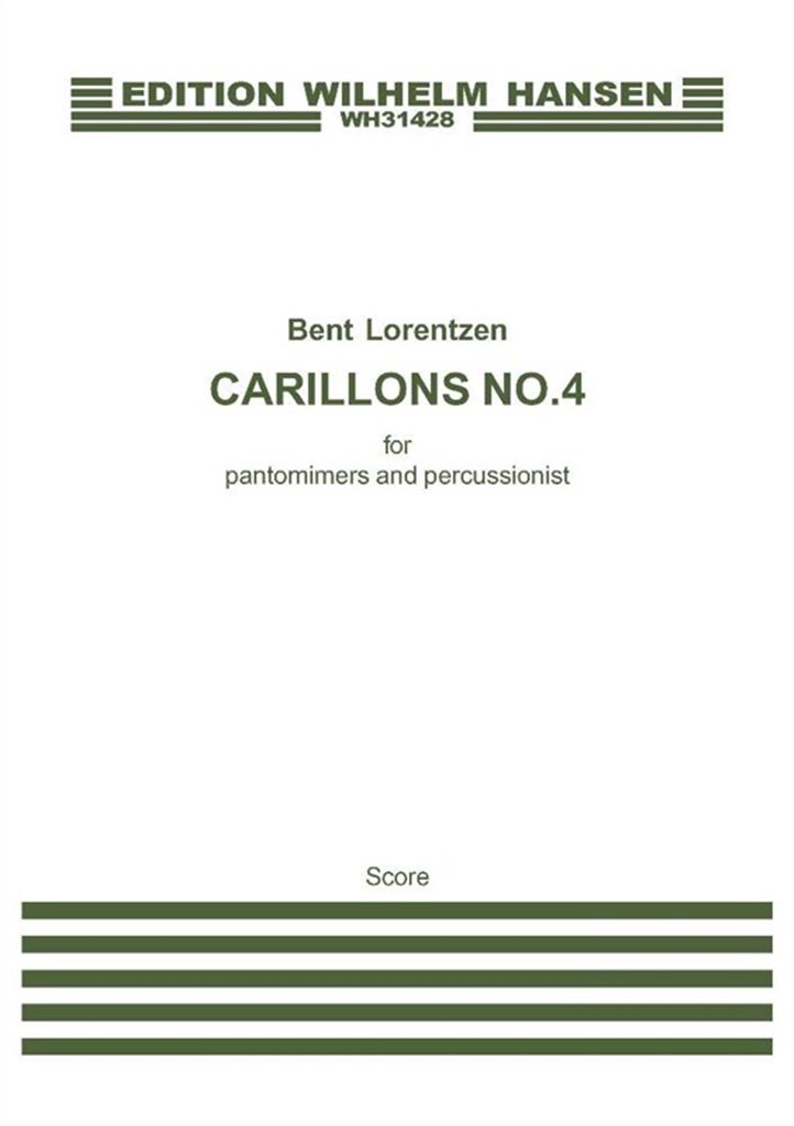 Carillons No. 4 for Pantomimers and Percussionist