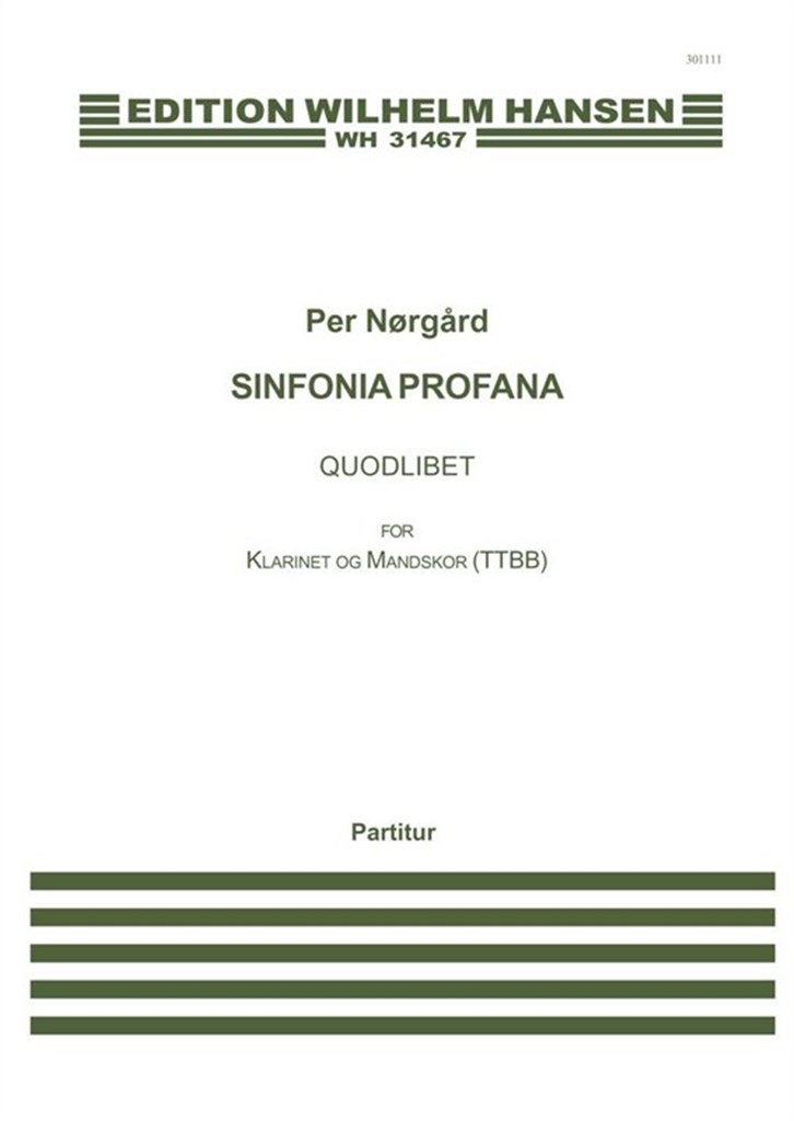 Sinfonia Profana - Quodlibet