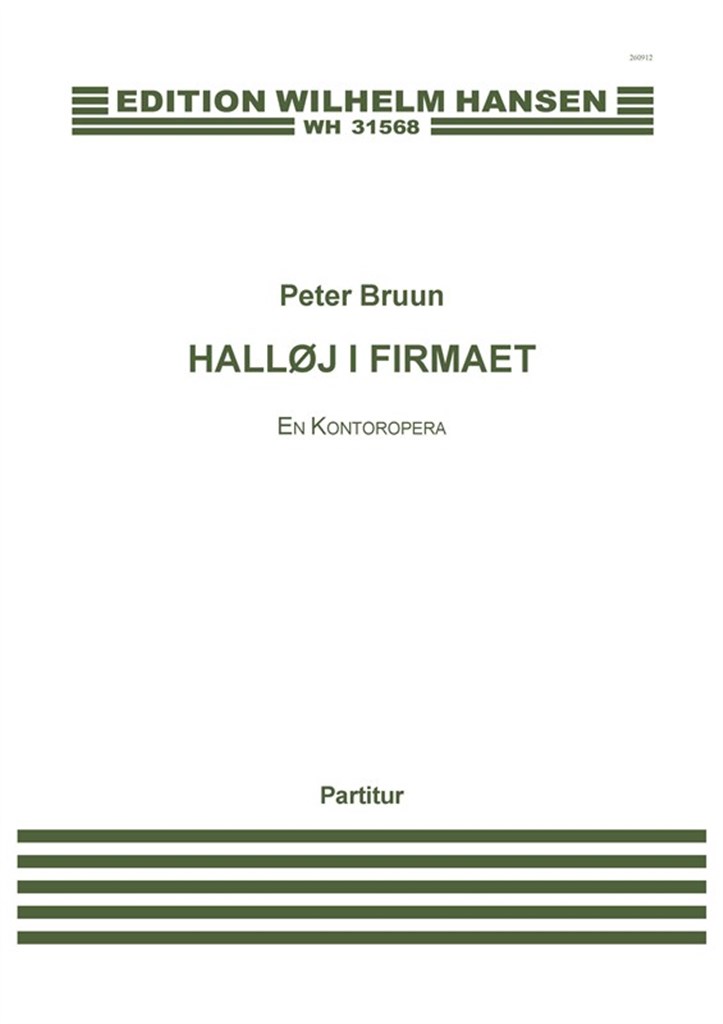 Halløj i Firmaet - En Kontoropera