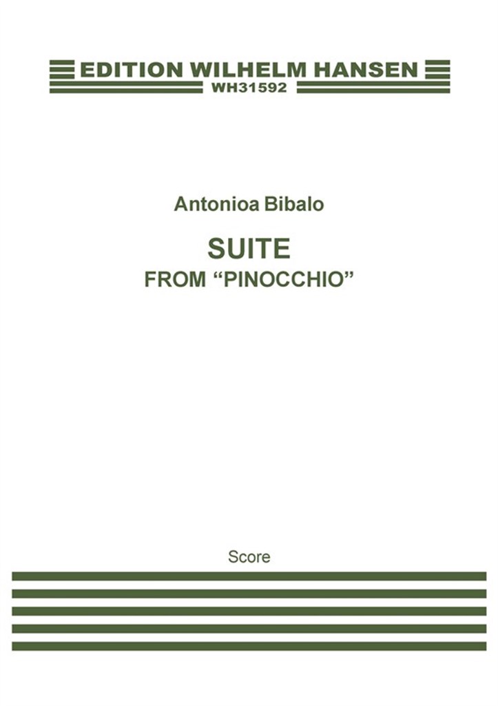 Suite From "Pinnochio" Score