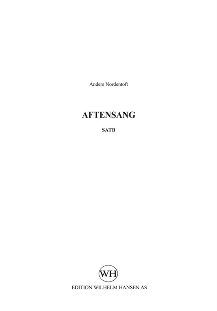 Aftensang