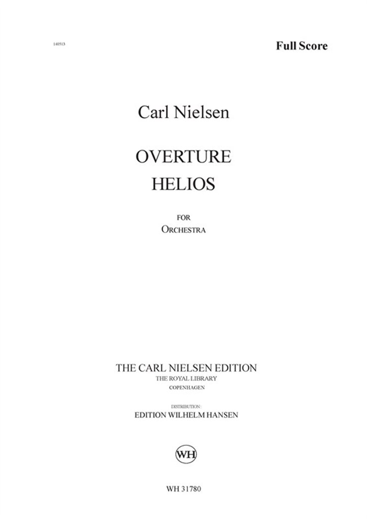 Helios Overture Op.17 (Score)
