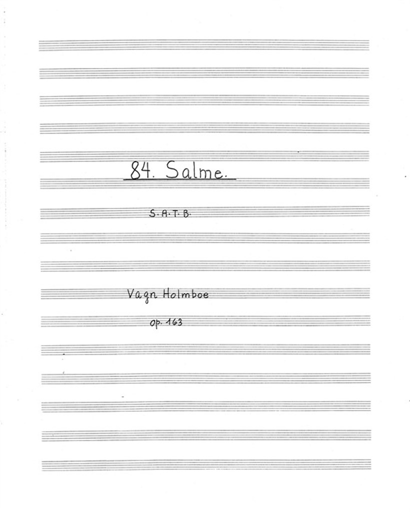 84. Salme Op. 163
