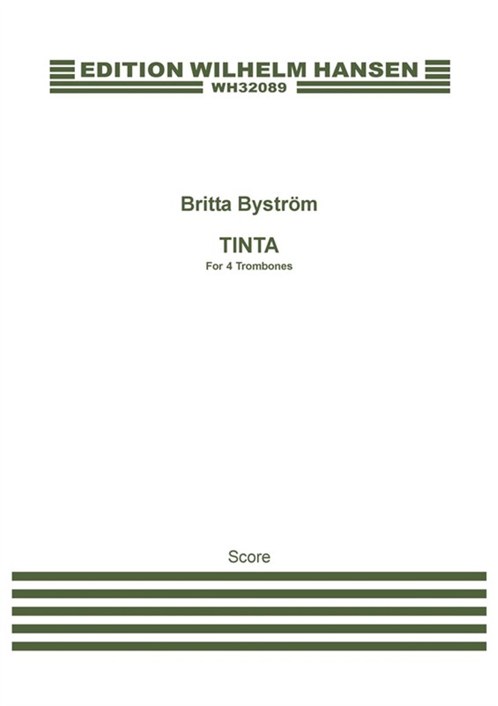 Tinta - For Four Trombones