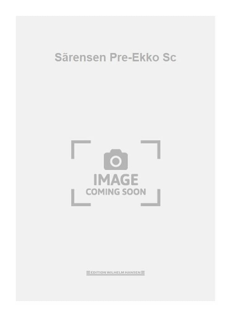 Sãrensen Pre-Ekko Sc