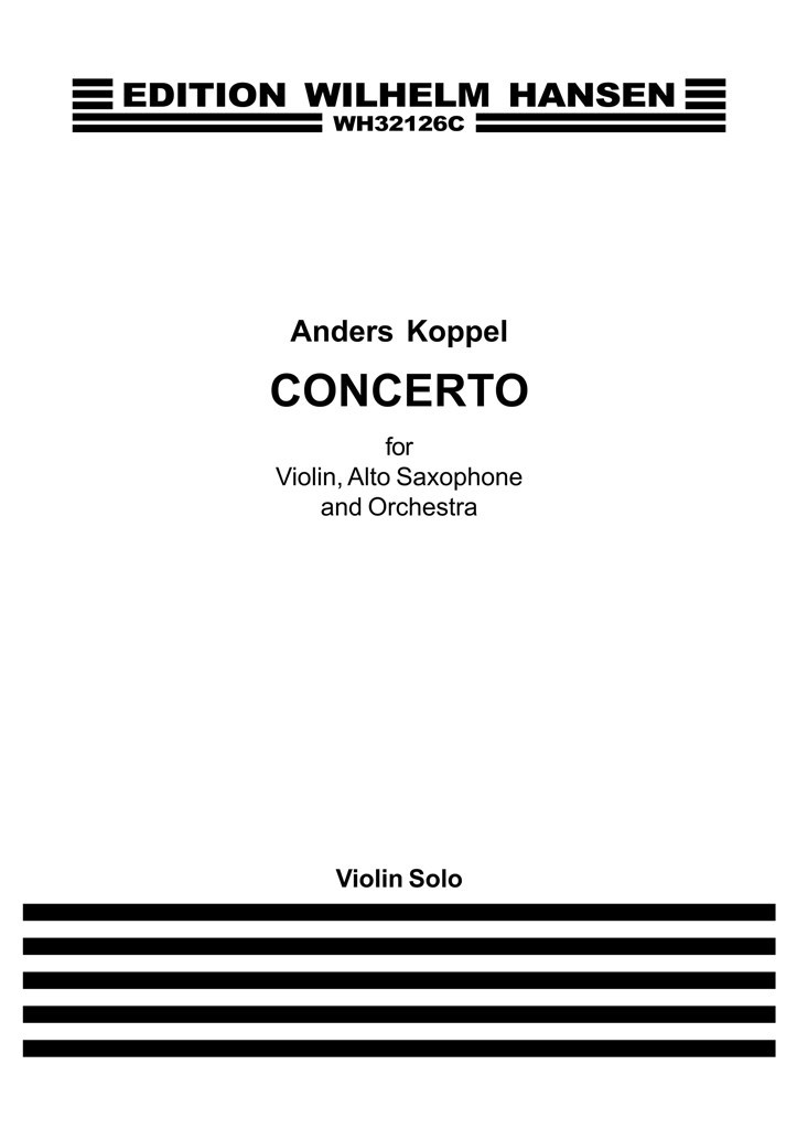 Concerto For Violin, Saxophone and Orchestra