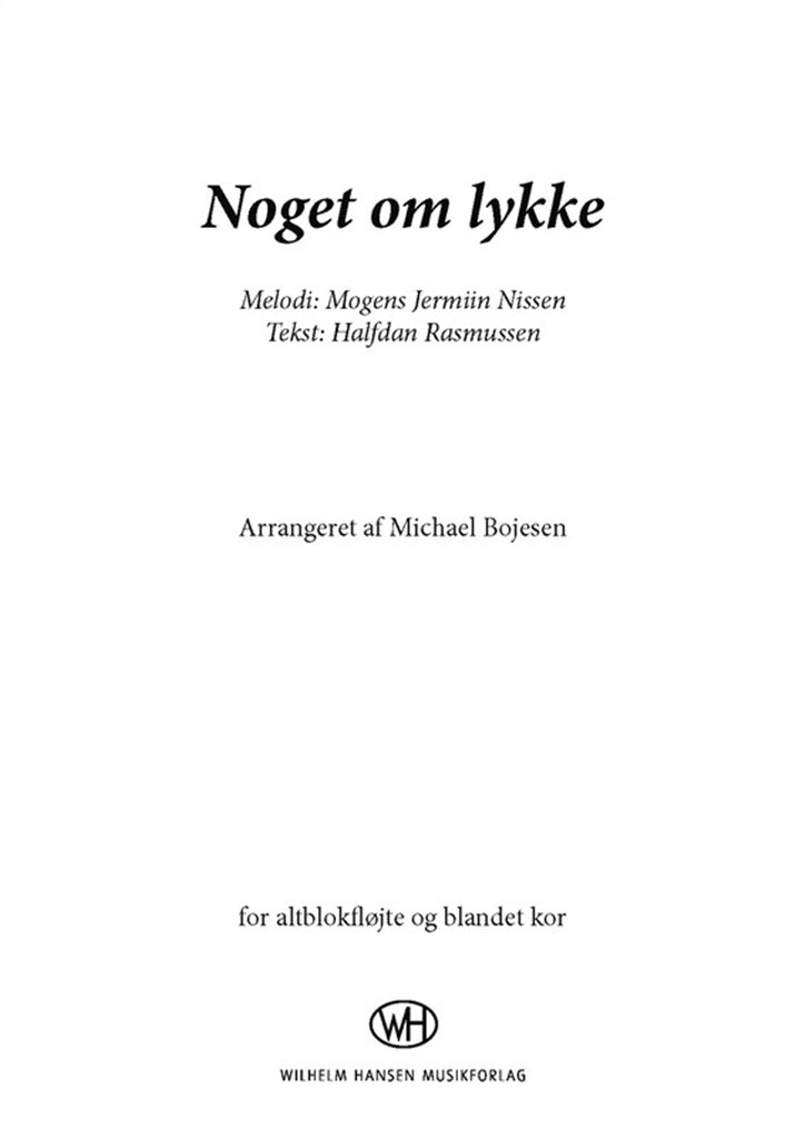 Noget Om Lykke