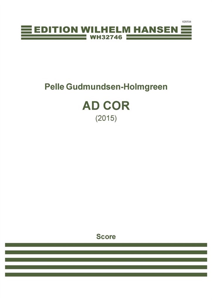 Pelle Gudmundsen-Holmgreen: Ad Cor