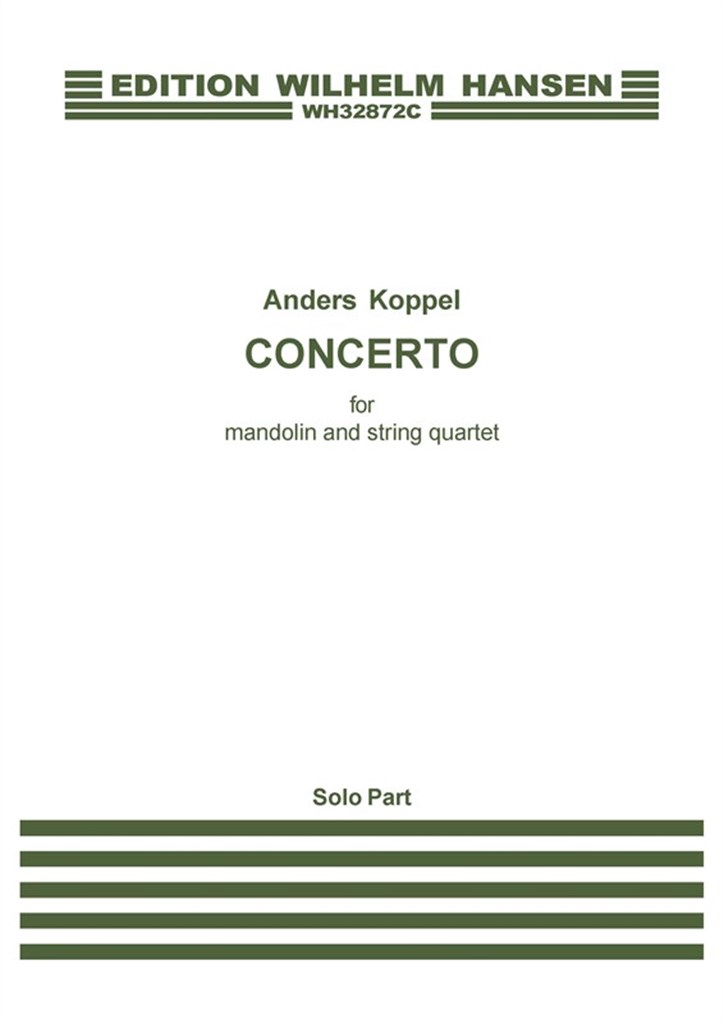Concerto For Mandolin And String Quartet