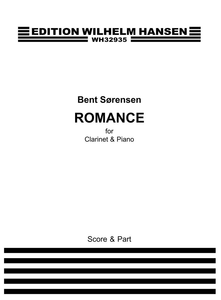 Romance For Clarinet And Piano