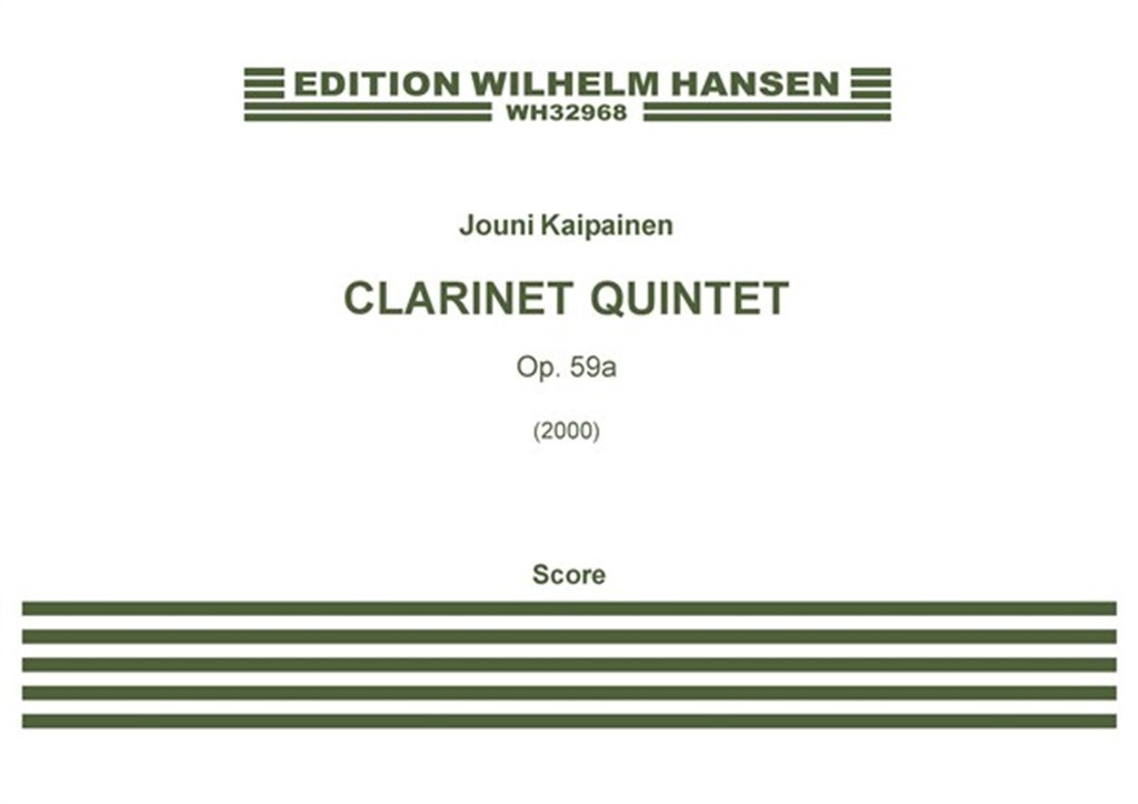 Clarinet Quintet Op.59a