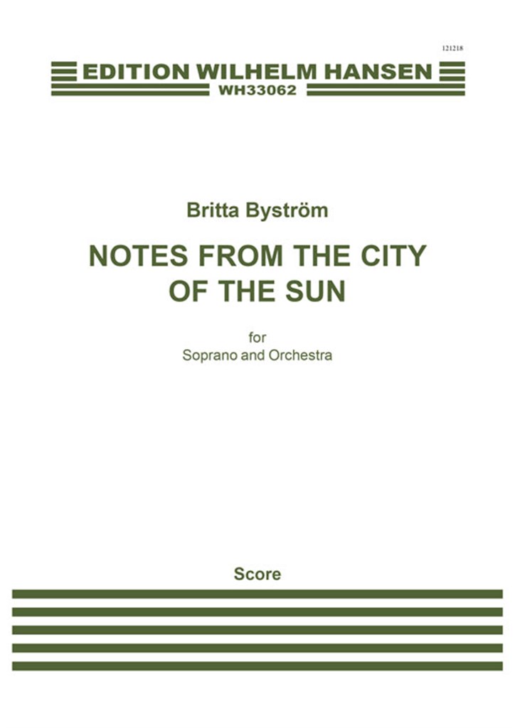 Notes From The City Of The Sun