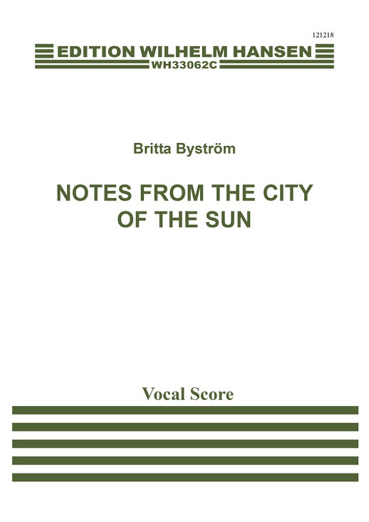 Notes From The City Of The Sun