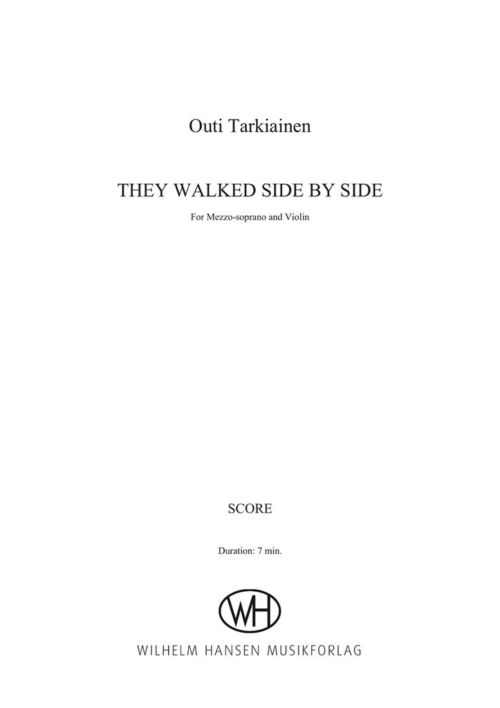 They Walked Side by Side