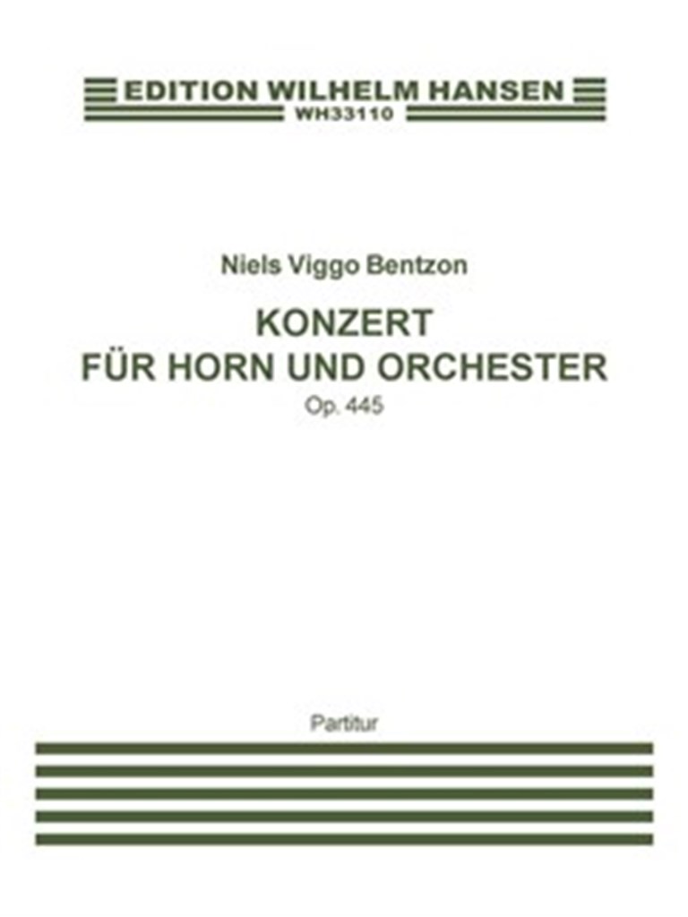 Konzert Für Horn Und Orchester Op.445