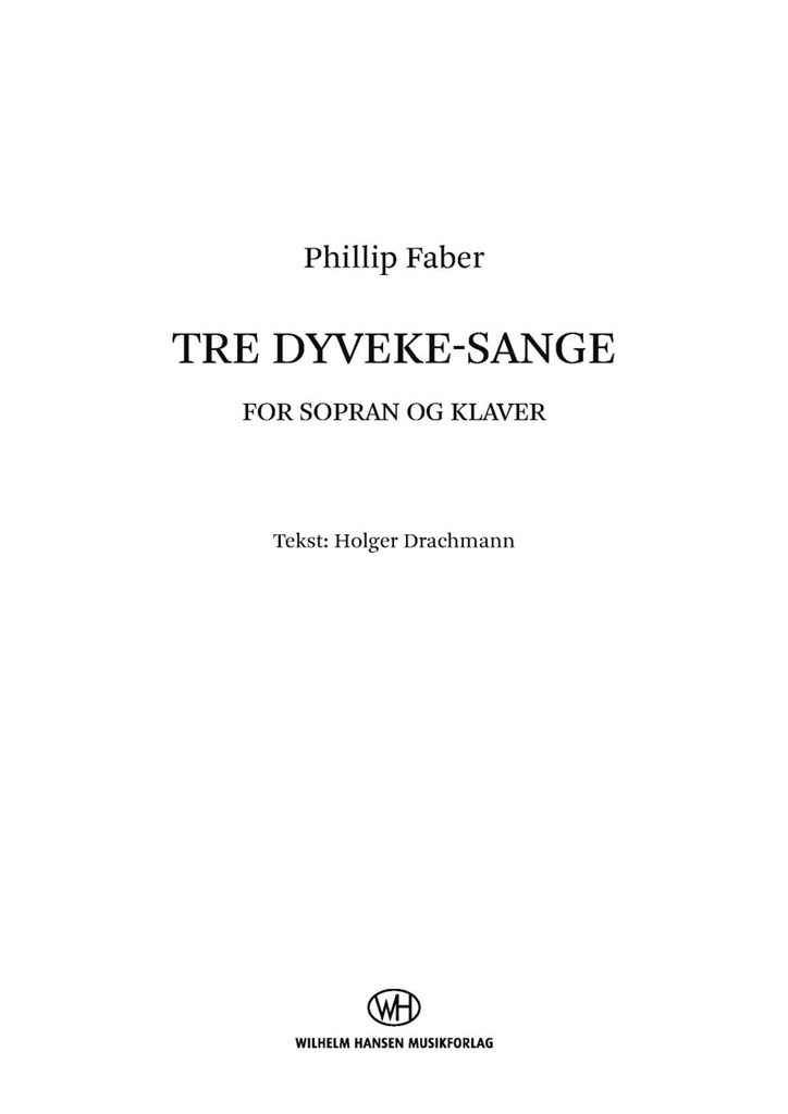 Tre Dyveke-Sange