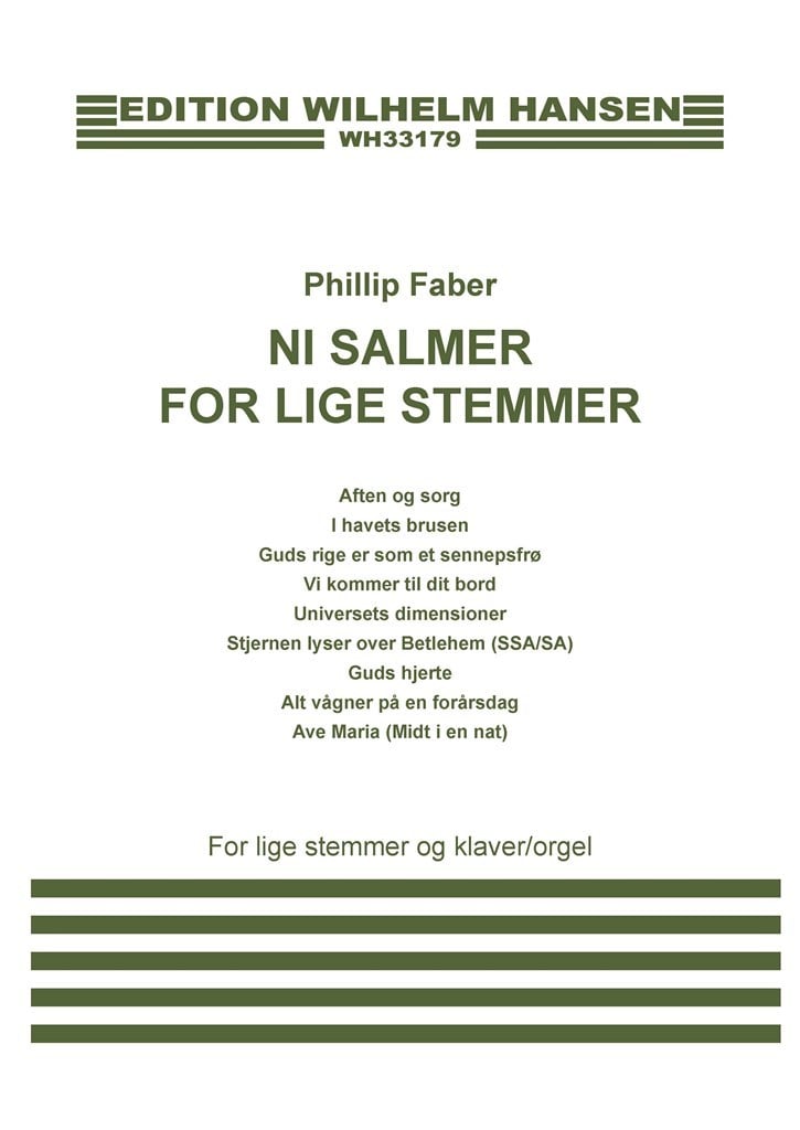 Ni Salmer For Lige Stemmer