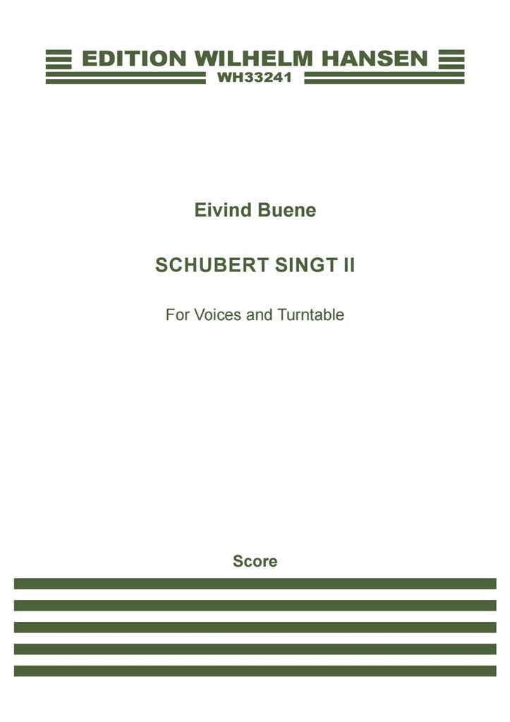 Schubert Singt II