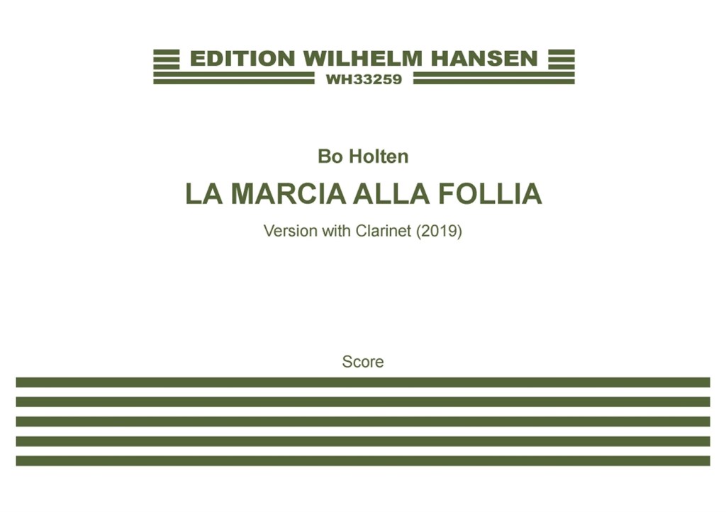 La Marcia alla Follia (Score)