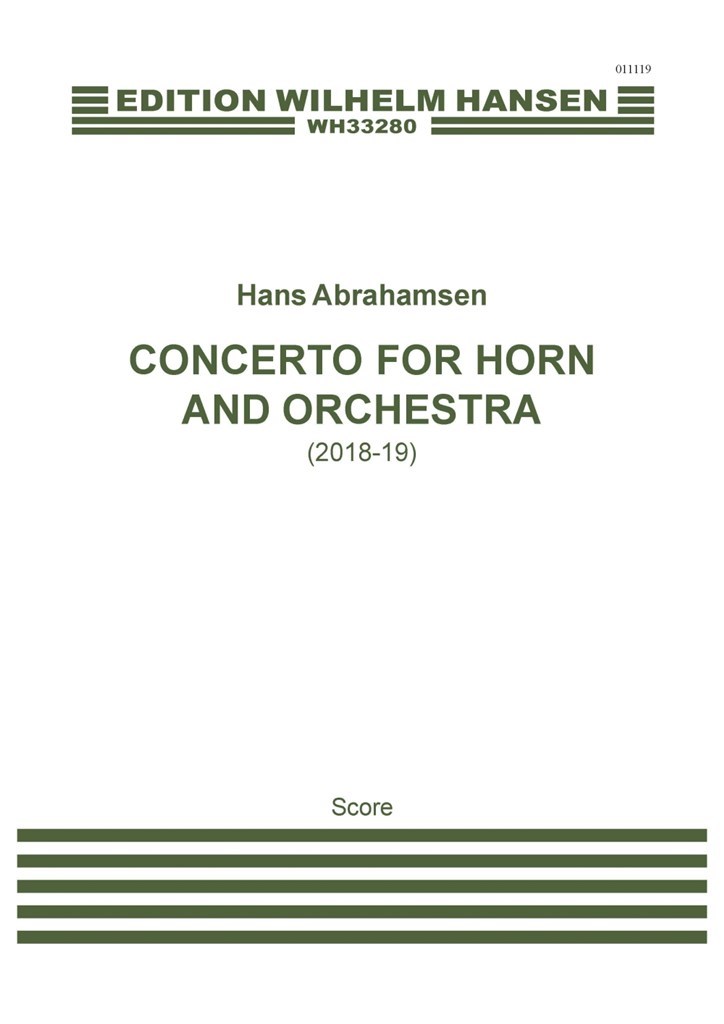Concerto for Horn and Orchestra