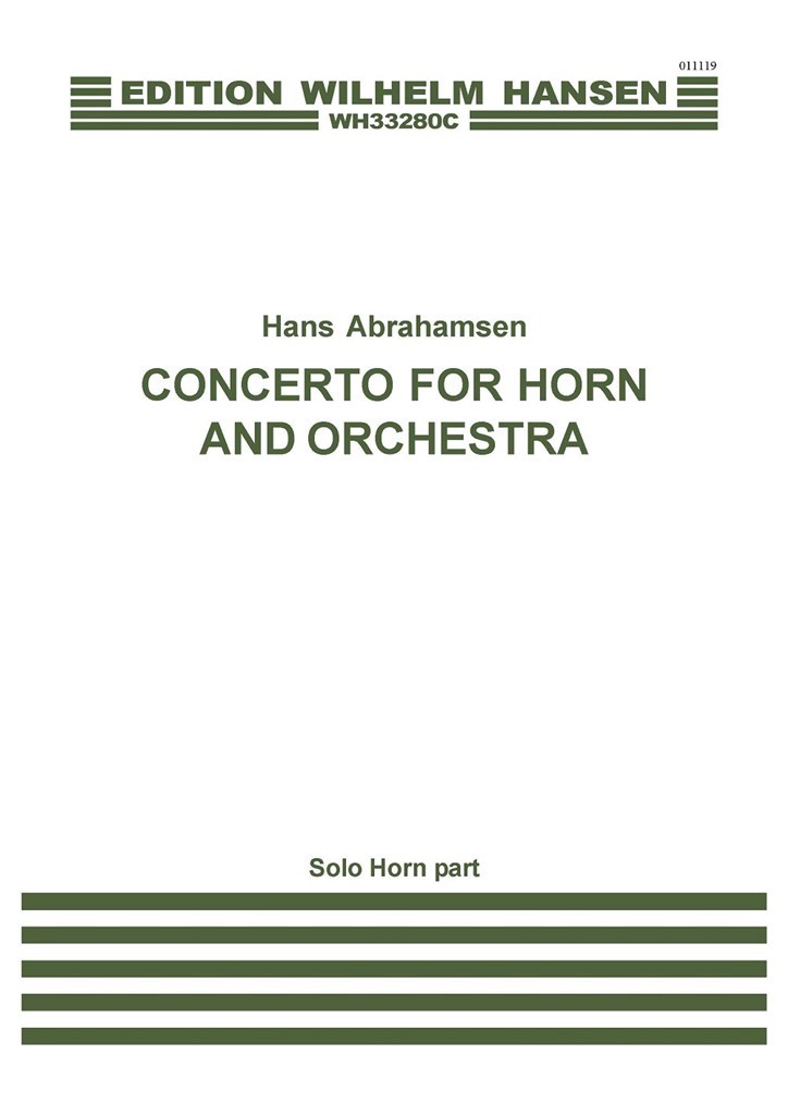 Concerto For Horn And Orchestra
