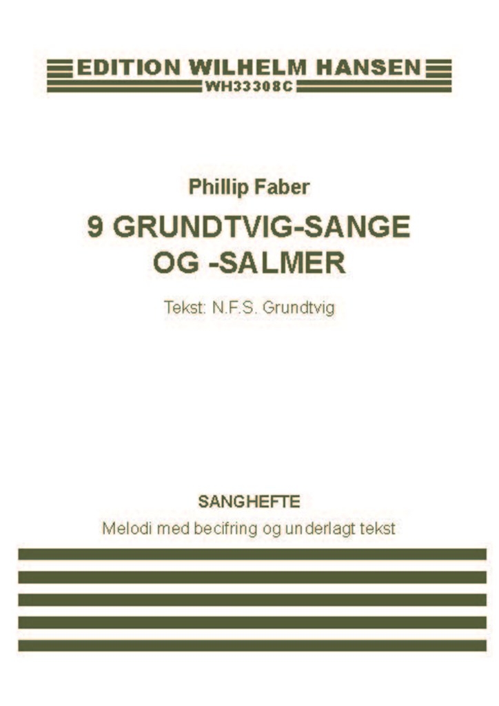 9 Grundtvig-Sange Og -Salmer