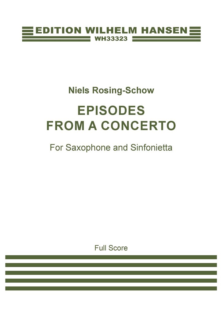 Episodes From A Concerto (Score)