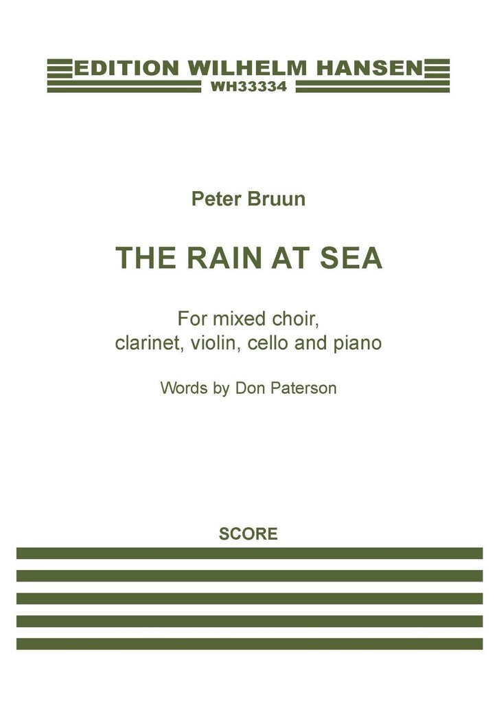 The Rain at Sea (Full Score)
