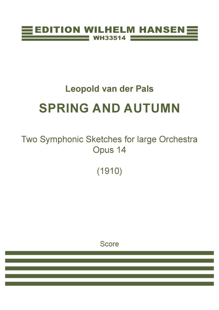 Spring And Autumn Symphonic Sketches, Op. 14