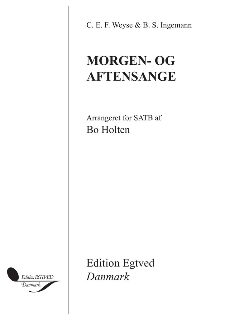 Morgen- Og Aftensange