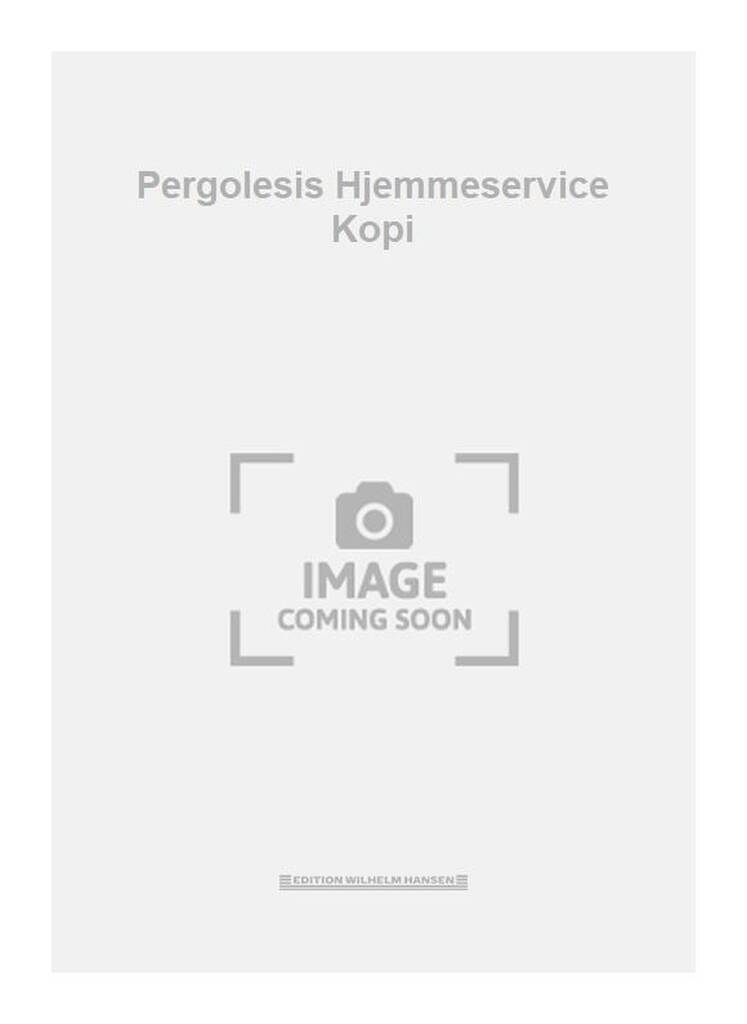 Pergolesis Hjemmeservice Kopi