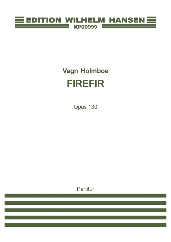 Firefir Op. 130 - Partitur
