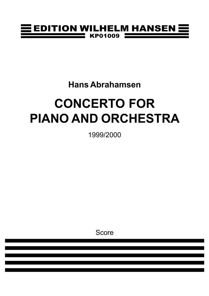 Concerto For Piano And Orchestra