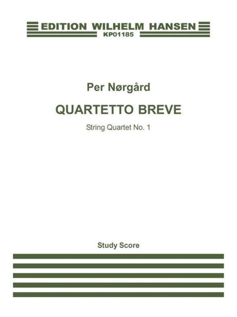 String Quartet No.1 - 'Quartetto Breve'
