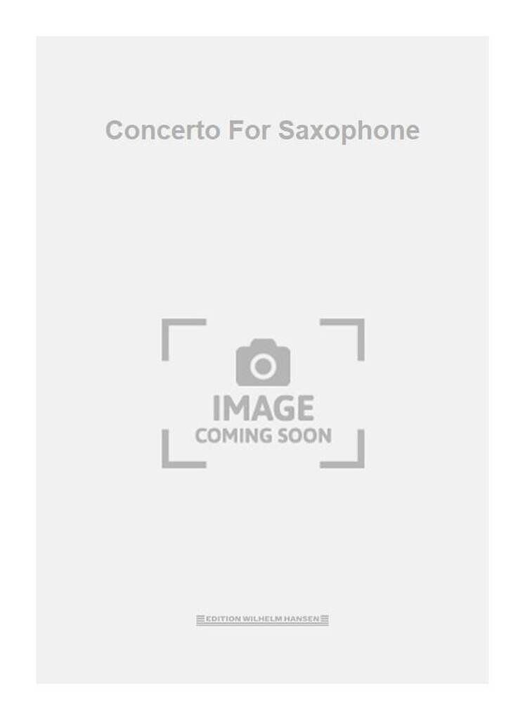 Concerto For Saxophone