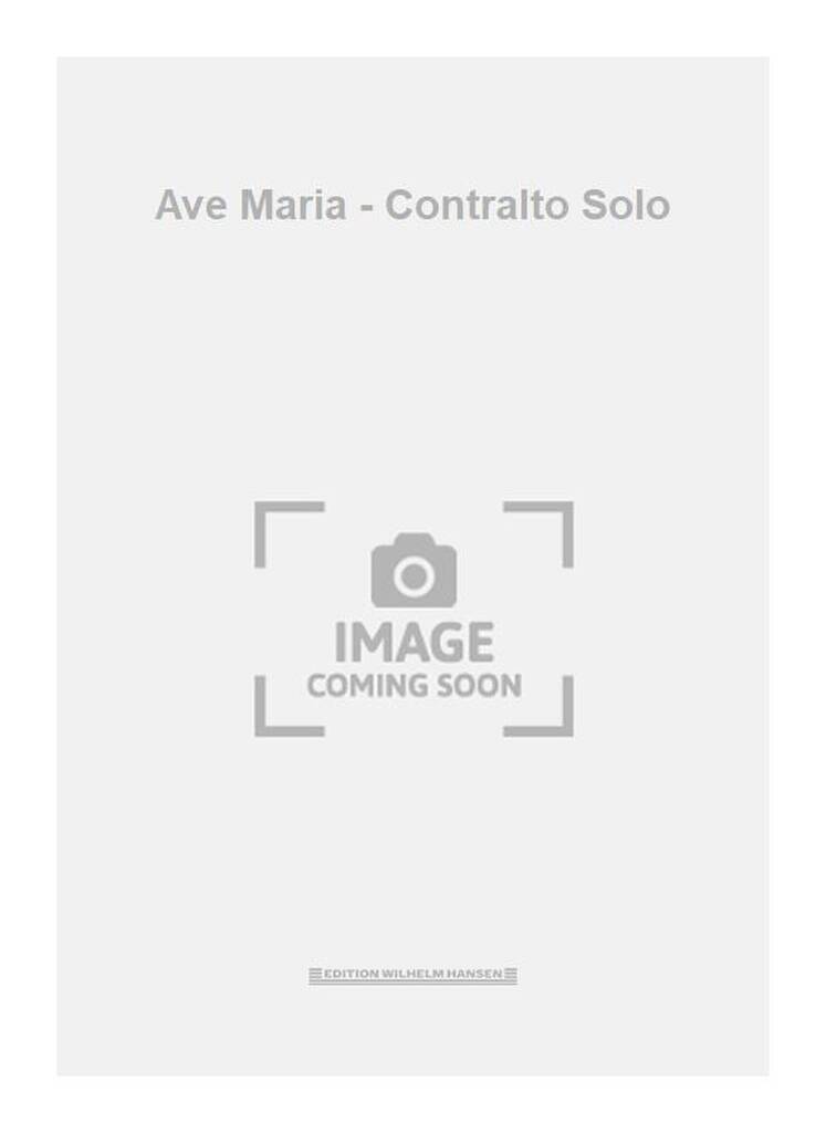 Ave Maria - Contralto Solo